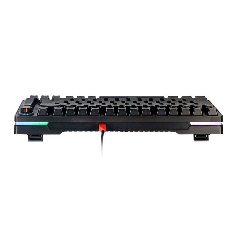 Teclado Mecanico Pcyes Rasec, RGB, ABNT2, Switch Marrom, Preto, TWGBRRGB