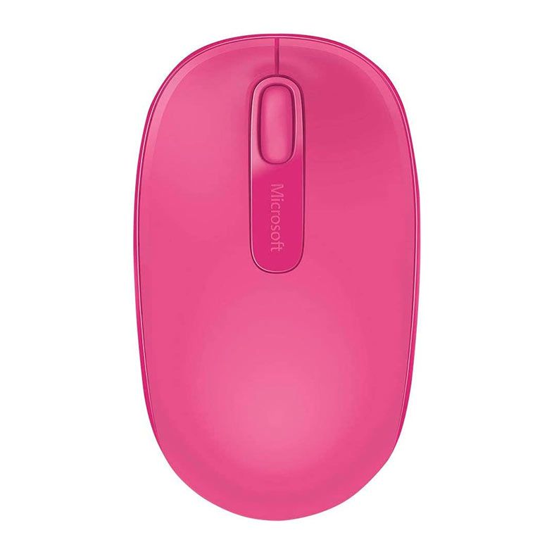 Mouse Microsoft Wireless Mobile 1850, 1000 DPI, 3 Botoes, Rosa, U7Z-00062