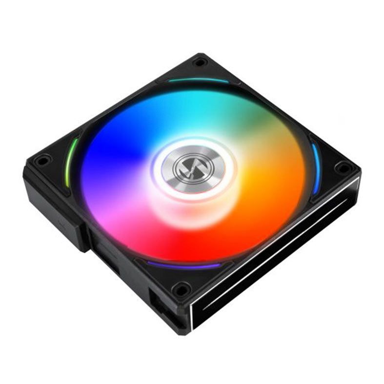 Ventoinha Lian Li Uni Fan AL120, 120mm, RGB, Preto, UF-AL120-1B
