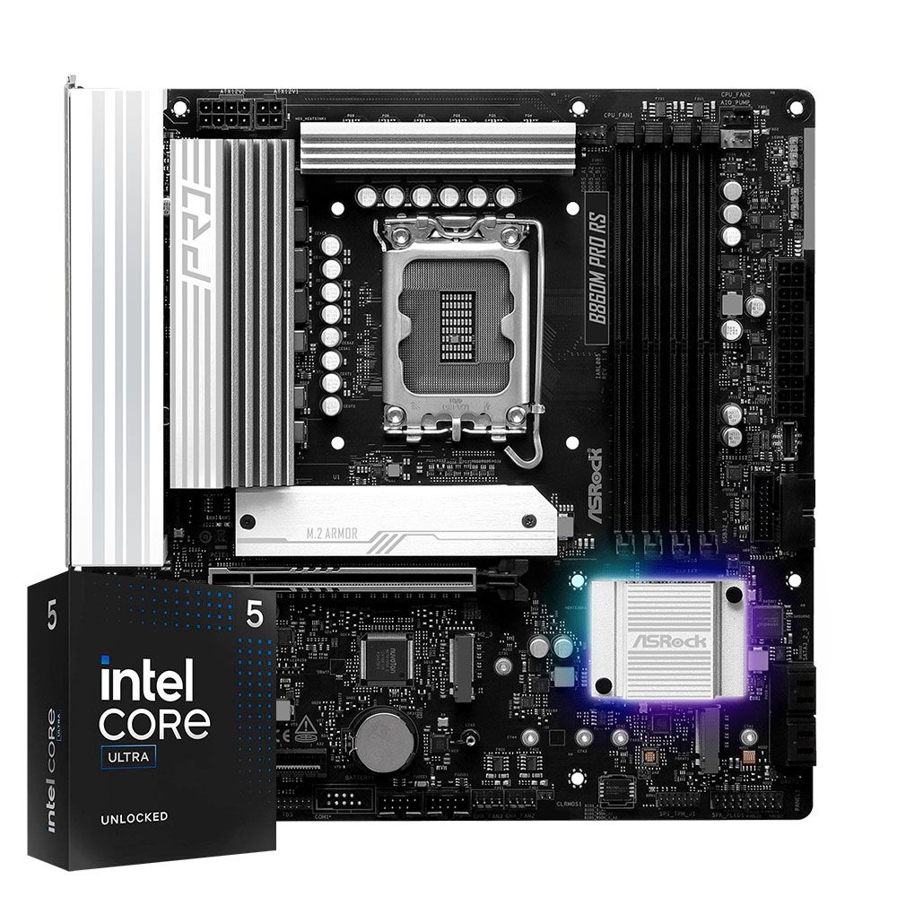 Pichau Kit Upgrade, Intel Core Ultra 5 245K, B860M DDR5