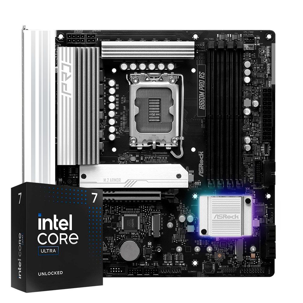 Pichau Kit Upgrade, Intel Core Ultra 7 270K Plus, B860M DDR5