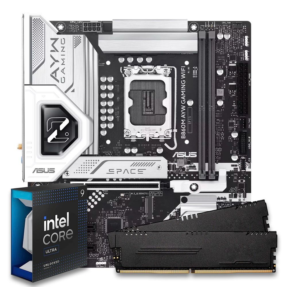Pichau Kit Upgrade, Intel Core Ultra 9 285K, B860M DDR5, 16GB