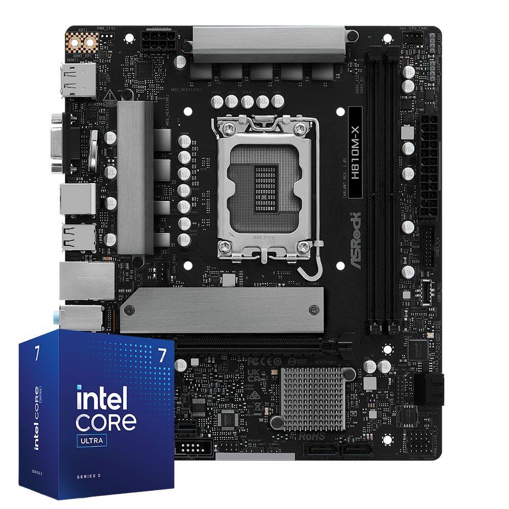 Pichau Kit upgrade, Intel Core Ultra 7 265 H810M-X