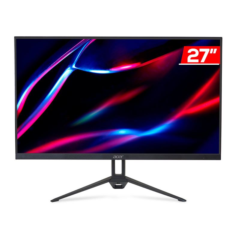 OPENBOX - Monitor Gamer Acer Nitro KG273 G0bi, 27 Pol, IPS, FHD, 1ms, 120Hz, Adaptive Sync, HDMI/VGA, UM.HX3AA.005