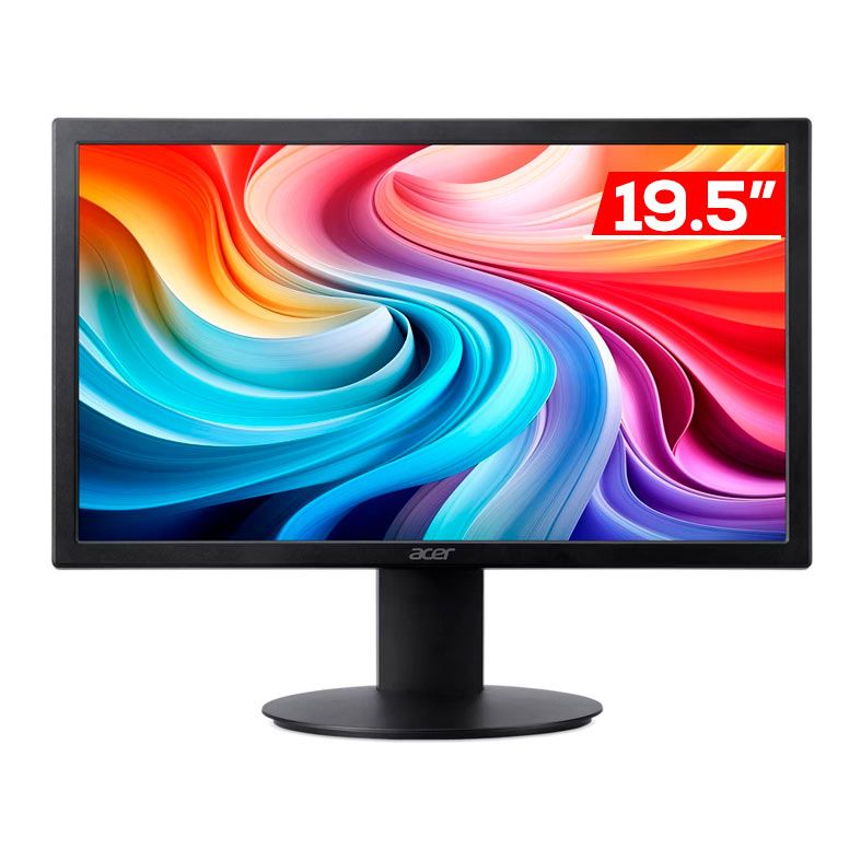 Monitor Acer E200Q, 19.5 Pol, TN, HD, 6ms, 75Hz, HDMI/VGA, UM.IE0AA.005