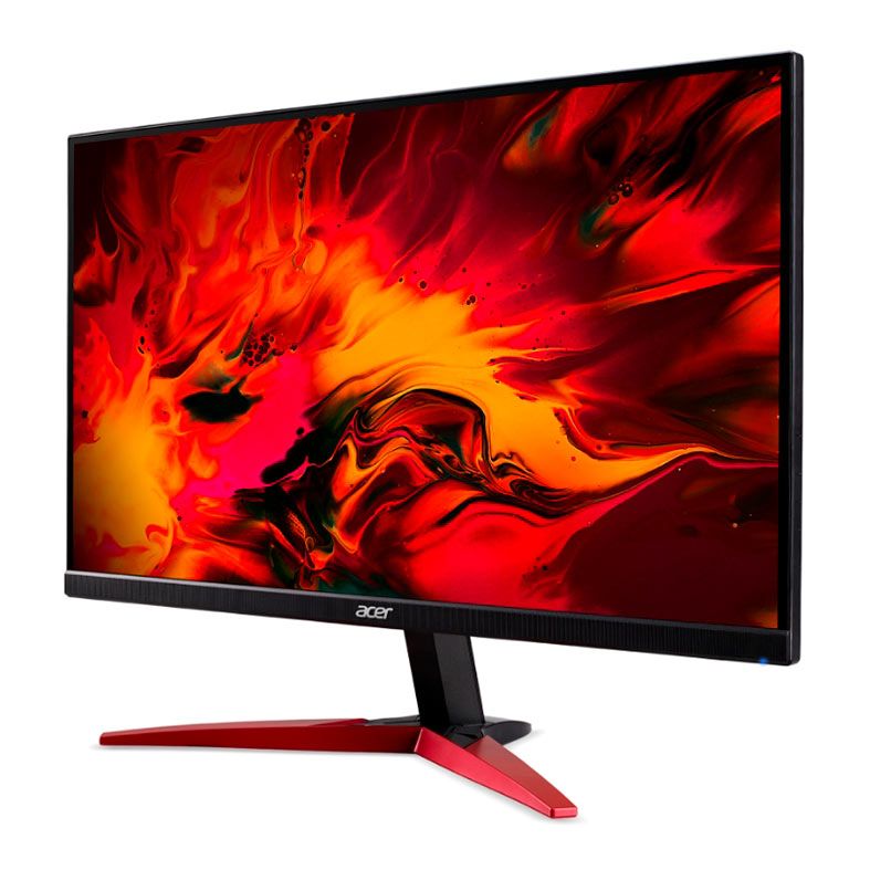 Monitor Gamer Acer KG241Y, 23.8 Pol, FHD, 100Hz, 1ms, IPS, FreeSync, Preto, UM.QX1AA.E02