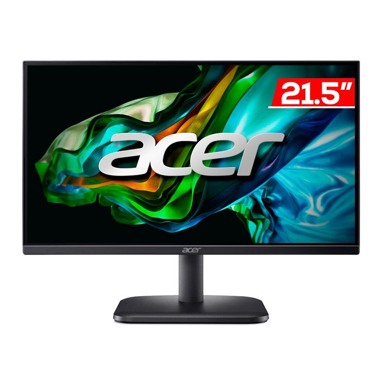 Monitor Gamer Acer EK221Q, 21.5 Pol, VA, FHD, 1ms, 100Hz, FreeSync, HDMI/VGA, UM.WE1AA.H02