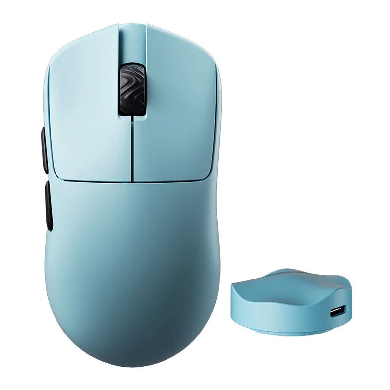 Mouse Gamer Scyrox V6, 8K, 30000DPI, 5 Botoes, Wireless, Azul, V6-BLUE
