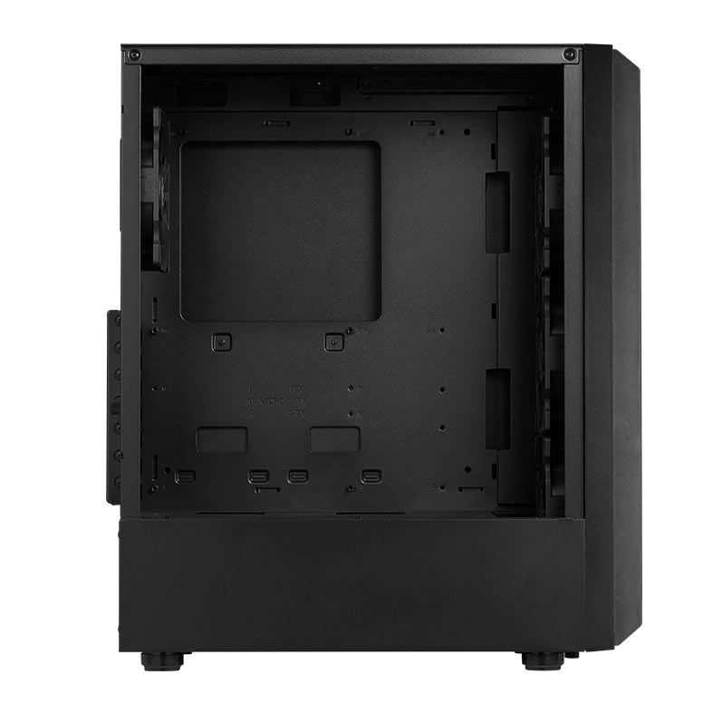 Gabinete Gamer XPG Valor Storm, Mid-Tower, Lateral De Vidro, Com 4 Fans, Preto, VALORSTORMMT-BKCWW