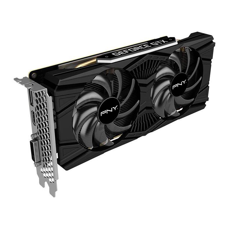 Placa de Video PNY GeForce GTX 1660 Ti, 6GB, GDDR6, 192-bit, VCG1660T6DFPPB1-NAC