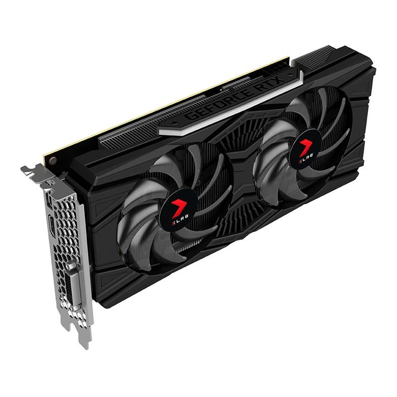 Placa de Video PNY GeForce RTX 2060 6GB GDDR6 OC XLR8 192-bit, VCG20606DFPPB-O