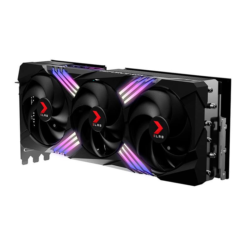 Placa de Video PNY GeForce RTX 4070 Ti XLR8 Gaming Verto TF OC, 12GB, GDDR6X, 192-bit, VCG4070T12TFXXPB1-O