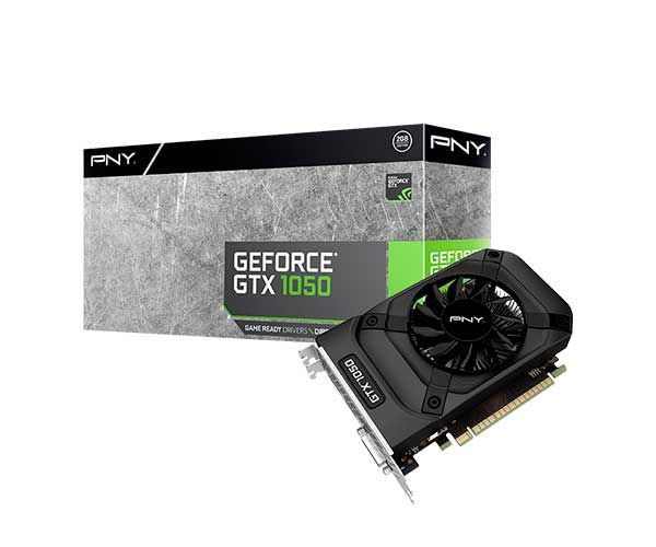 Placa de Video PNY GeForce GTX 1050 2GB GDDR5 128-bit, VCGGTX10502PB