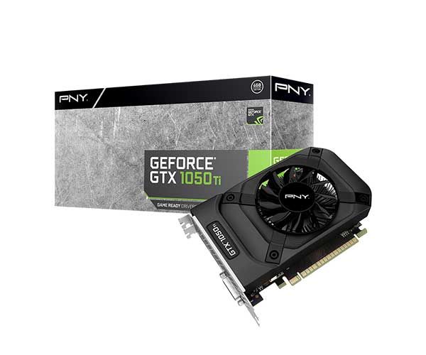 Placa de Video PNY GeForce GTX 1050 Ti 4GB GDDR5 128-bit, VCGGTX1050T4PB