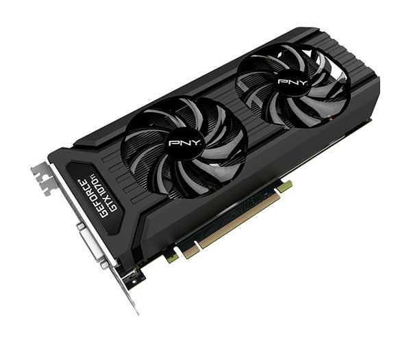 Placa de Vídeo PNY Geforce GTX 1070 Ti 8GB GDDR5 256Bit