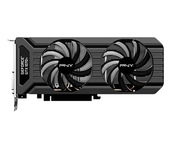 Placa de Vídeo PNY Geforce GTX 1070 Ti 8GB GDDR5 256Bit