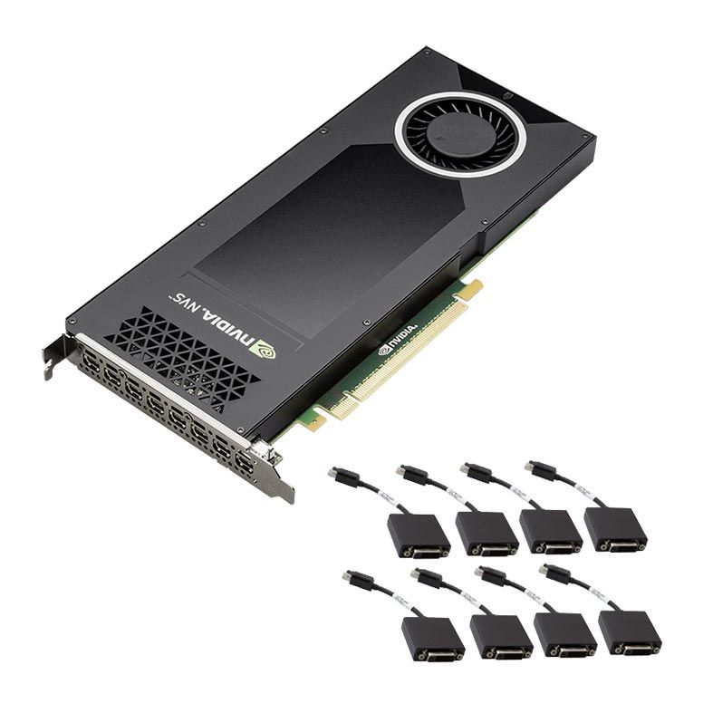 Placa de Video PNY NVS 810 4GB GDDR3 128-bit, VCNVS810DVI-PB