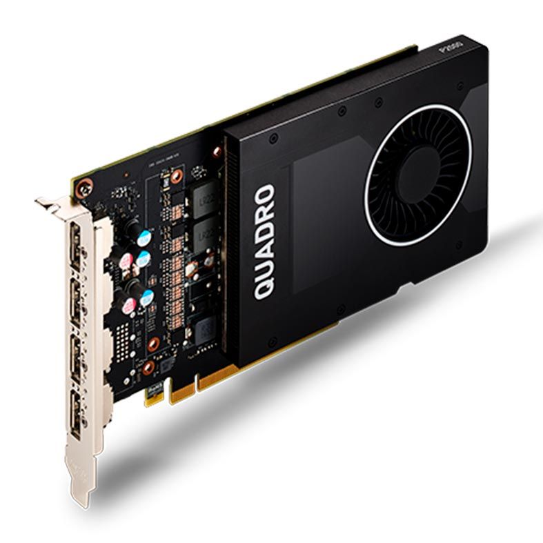 Placa de Video PNY Quadro P2000 5GB GDDR5 160-bit, VCQP2000-PB