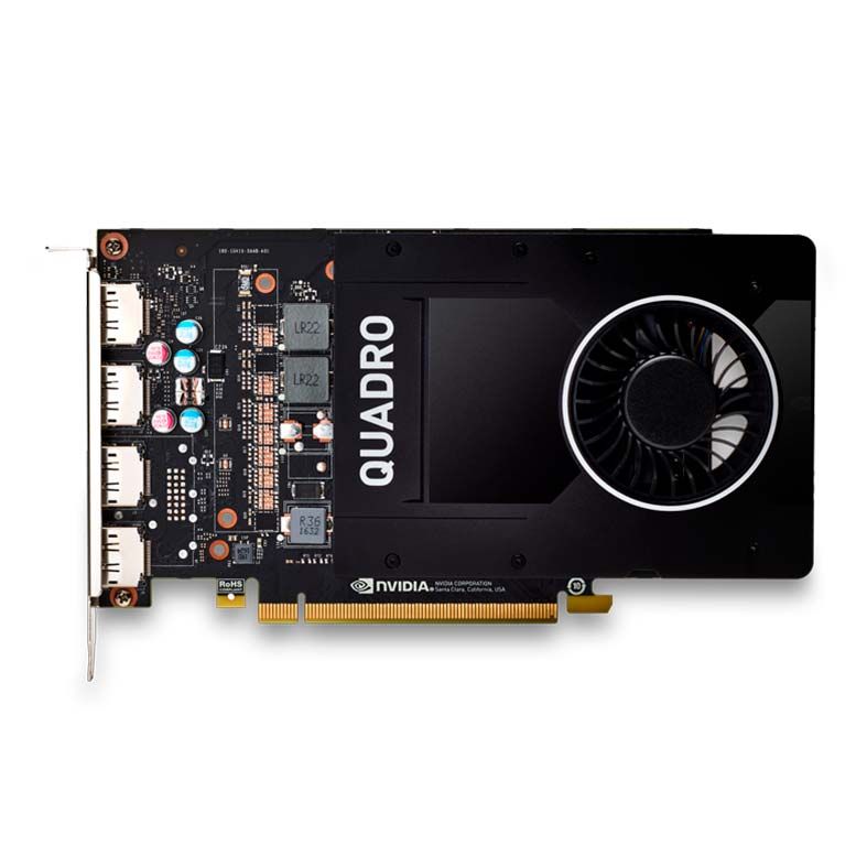 Placa de Video PNY Quadro P2200 5GB GDDR5X 160-bit, VCQP2200-BLK