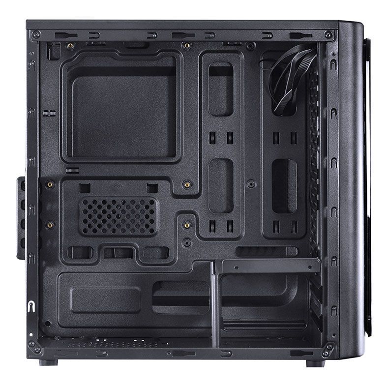 Gabinete PcYes! Venus Preto 2x Fan Verde VENPTVD2FCA, 29365