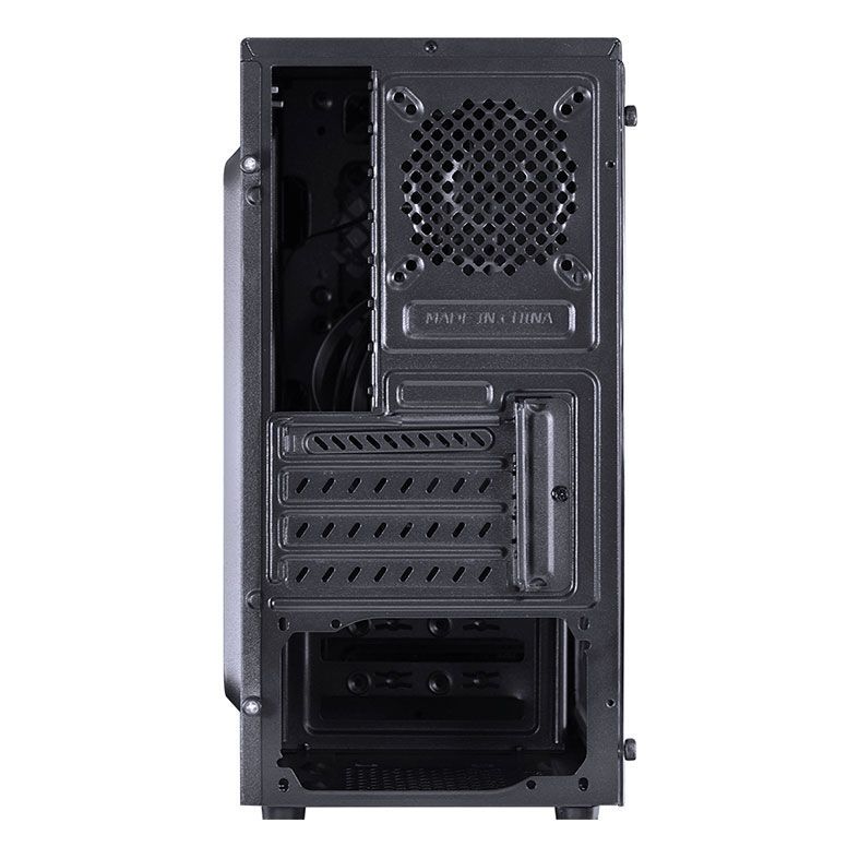 Gabinete PcYes! Venus Preto 2x Fan Verde VENPTVD2FCA, 29365