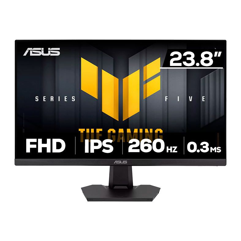 Monitor Gamer Asus TUF Gaming, 23.8 Pol, Fast IPS, FHD, 0.3ms, 260Hz, ELMB Sync, HDMI/DP, VG249QM5F