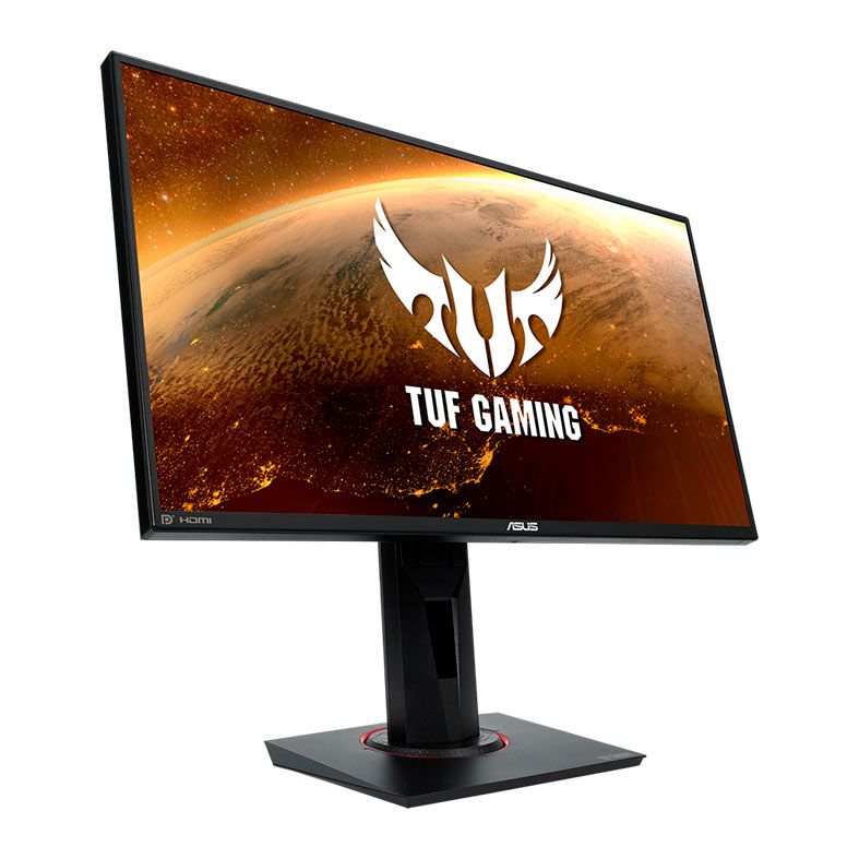 Monitor Gamer Asus Tuf VG259QM, 24.5 Pol. IPS, FHD, 1ms, 280Hz, G-Sync Compativel, Altura Ajustavel, HDMI/DP, VG259QM