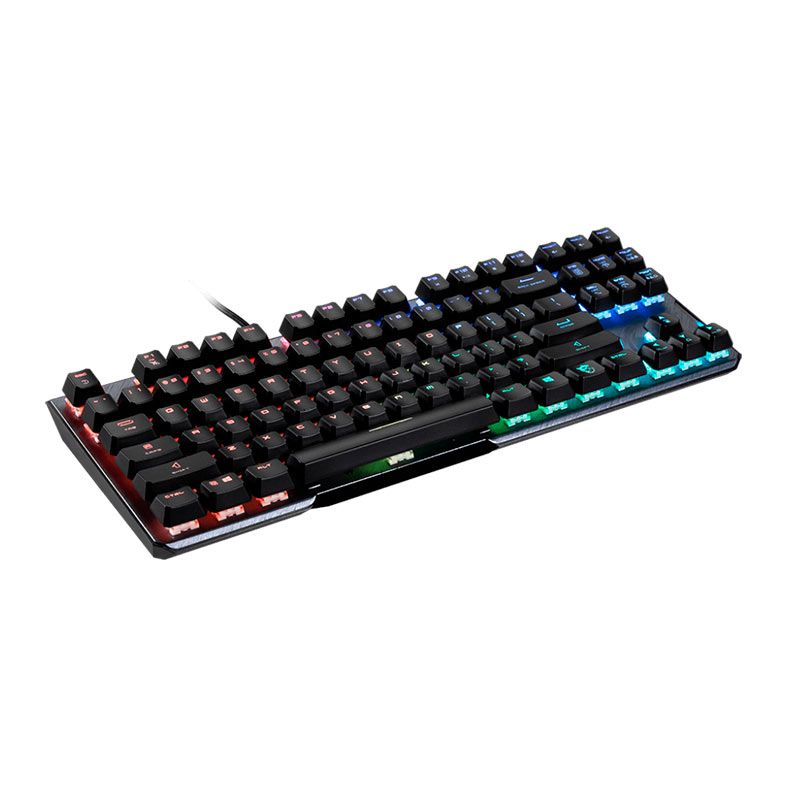 Teclado Mecanico MSI Vigor GK50 Elite TKL, RGB, Switch Vermelho, Preto, VIGOR-GK50-ELITE-TKL-LR-US