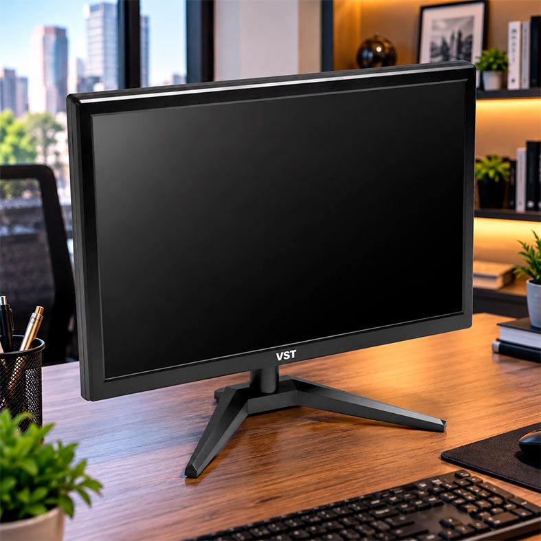 Monitor VST 19, 19 Pol, TN, 5ms, 60Hz, HDMI/VGA, VST-VST19-BL01