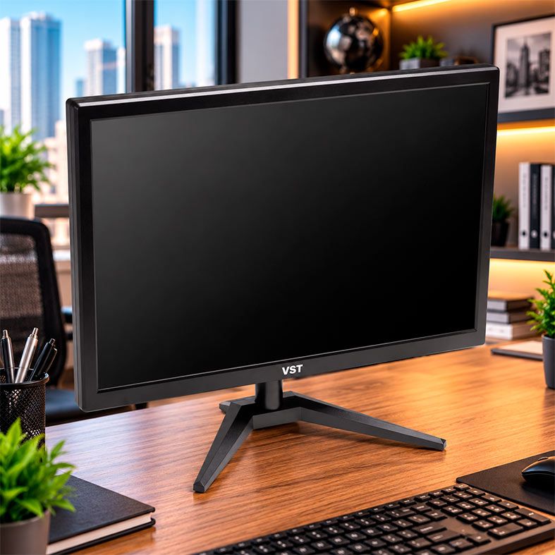 Monitor VST 22, 22 Pol, TN, FHD, 5ms, 75Hz, HDMI/VGA, VST-VST22-BL01