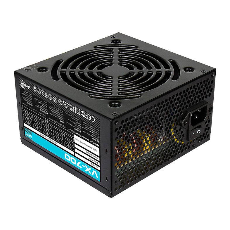 Fonte Aerocool VX Series 700W, Preto, VX-700