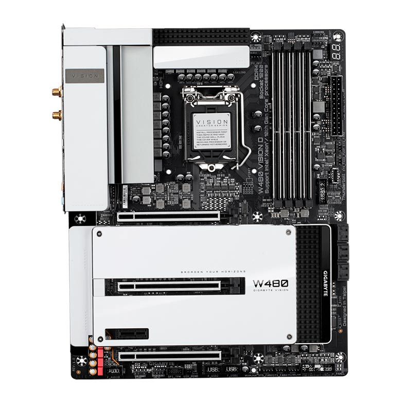 Placa Mae Gigabyte W480 Vision D DDR4 Socket LGA1200 Intel W480