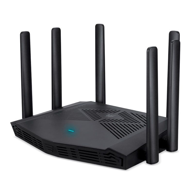 Roteador Acer Predator W6X, Wi-Fi 6, AX6000, Preto, W6X