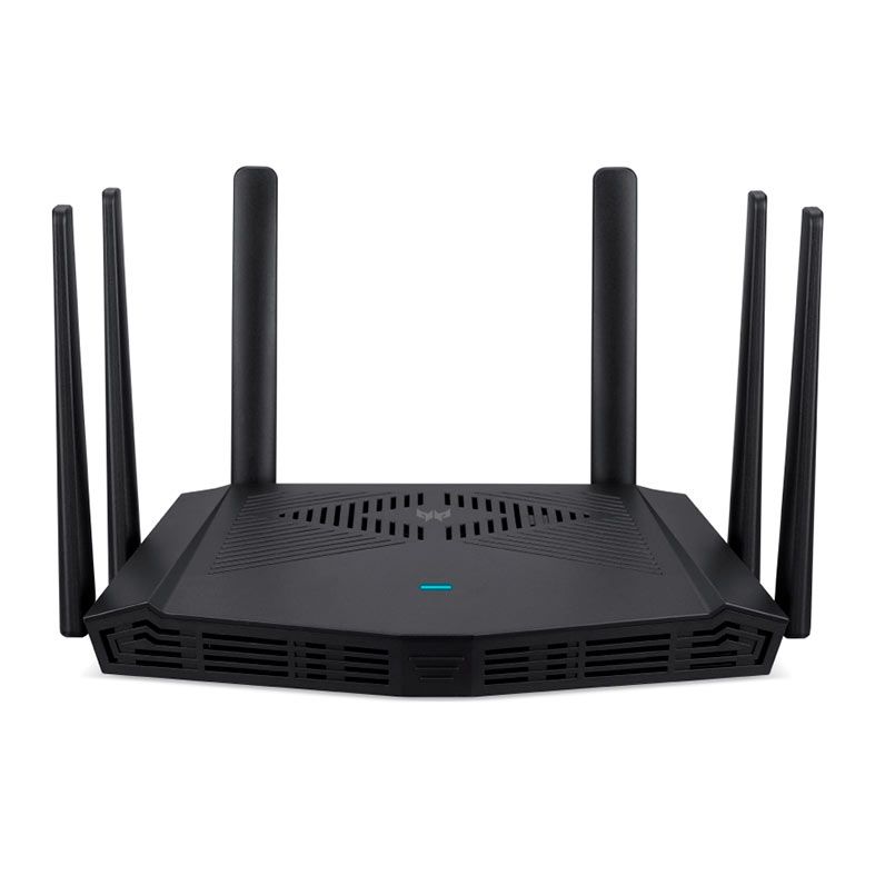 Roteador Acer Predator W6X, Wi-Fi 6, AX6000, Preto, W6X