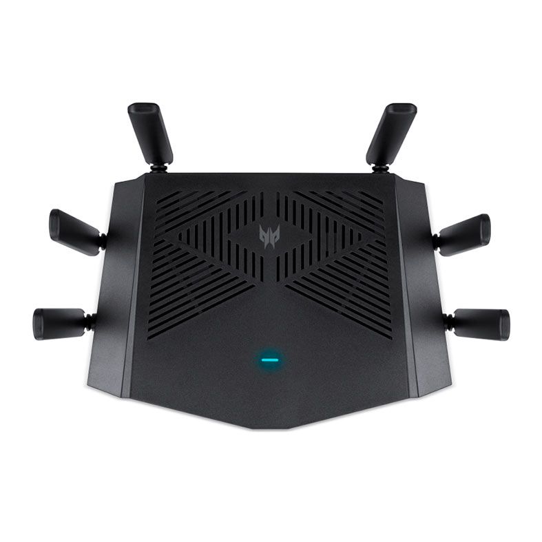 Roteador Acer Predator W6X, Wi-Fi 6, AX6000, Preto, W6X