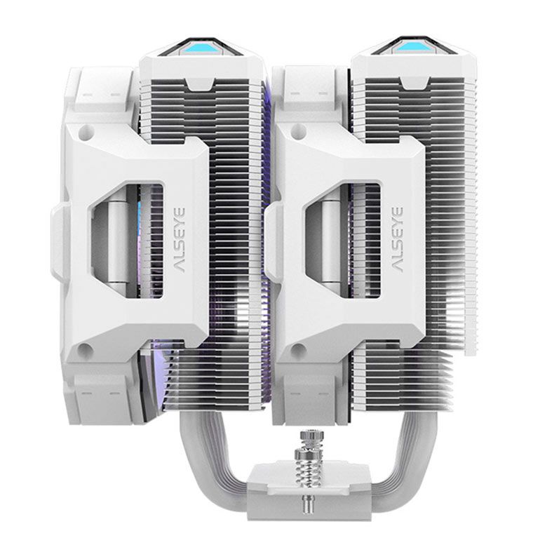 Cooler Para Processador Alseye W700, RGB, 120mm, Branco, W700-W