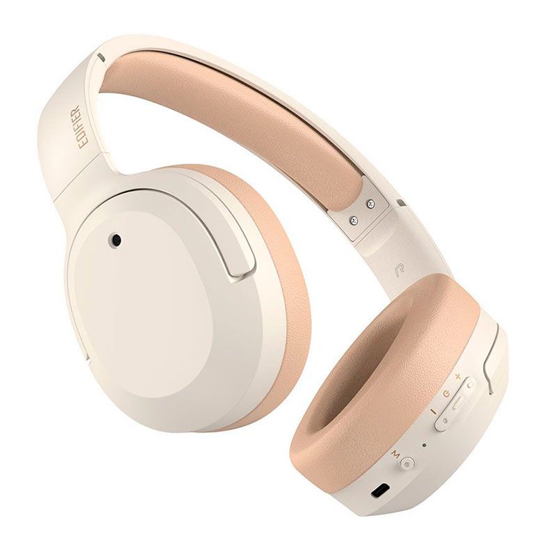 Headset Edifier W820NB Plus, Wireless, Driver 40mm, Marfim, W820NB-PLUS-MARFIM
