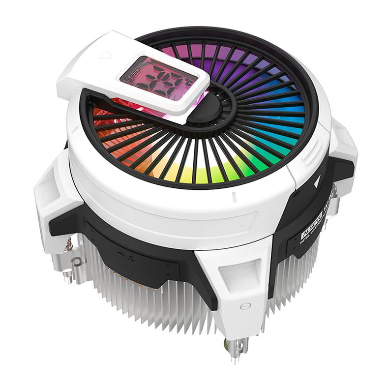 Cooler Para Processador Alseye W90, ARGB, 90mm, Branco, W90-ALSEYE