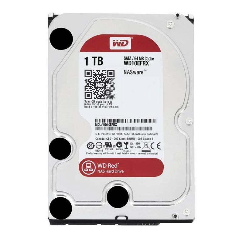 HD WD Red NAS 1TB 3.5" Sata III 6GB/s, WD10EFRX