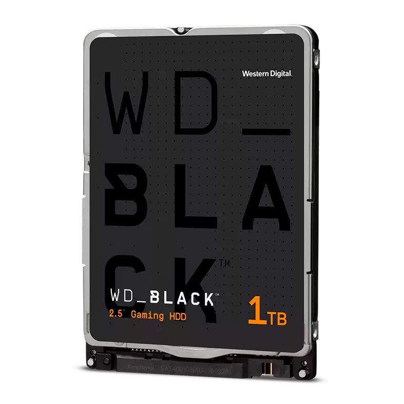 HD WD Black 1TB 2.5" Notebook Sata III 6GB/s, WD10JPLX