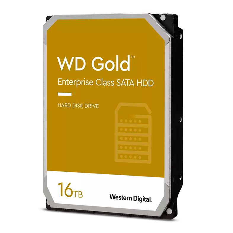 HD WD Gold, 16TB, 3.5, 7200RPM, Sata III 6GB/s, Cache 512MB, WD161KRYZ