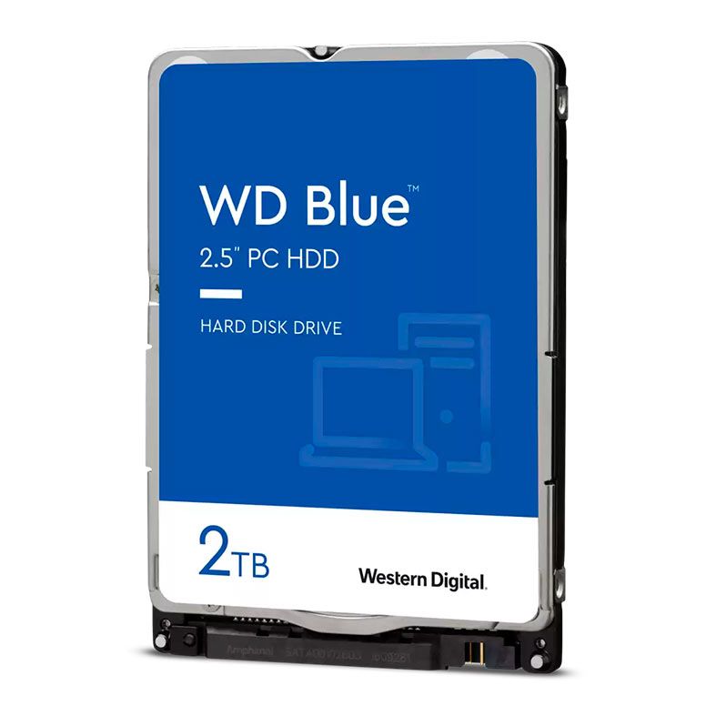 HD WD Blue 2TB 2.5" Notebook Sata III 6GB/s, WD20SPZX