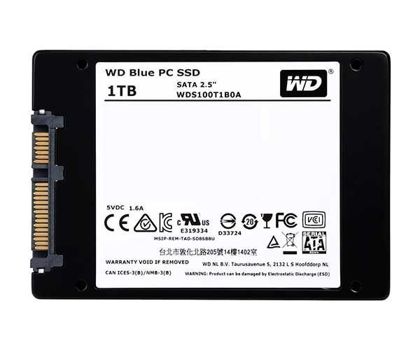 SSD WD Blue 1TB 2.5" Sata III 6GB/s, WDS100T1B0A