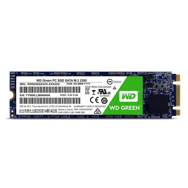 SSD WD Green 480GB M.2 2280, WDS480G2G0B