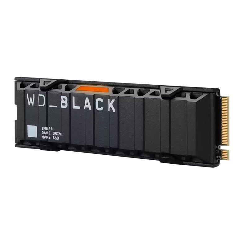 SSD WD Black SN850, 500GB, M.2 2280, PCIe NVMe, Leitura 7000 MB/s, Gravacao 4100 MB/s, WDS500G1XHE