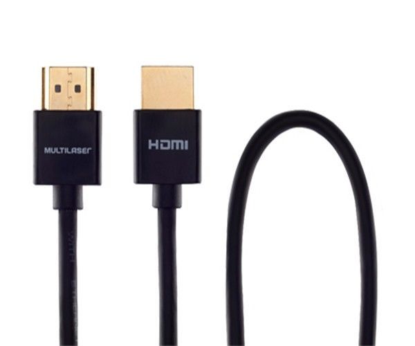 Cabo Hdmi Multi Ultra Slim 19 Pinos 3Mts Preto, WI284