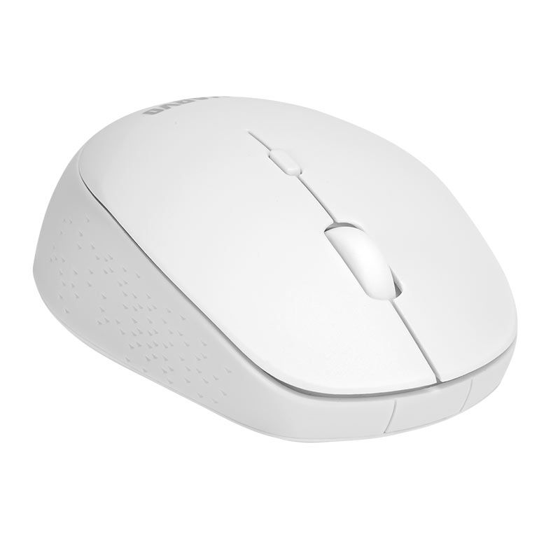 Mouse Marvo WM103, 1600DPI, 4 Botoes, Wireless, Branco, WM103-WH