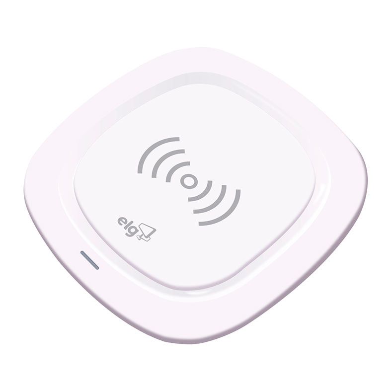 Carregador Wireless ELG, Branco, WQ1WH
