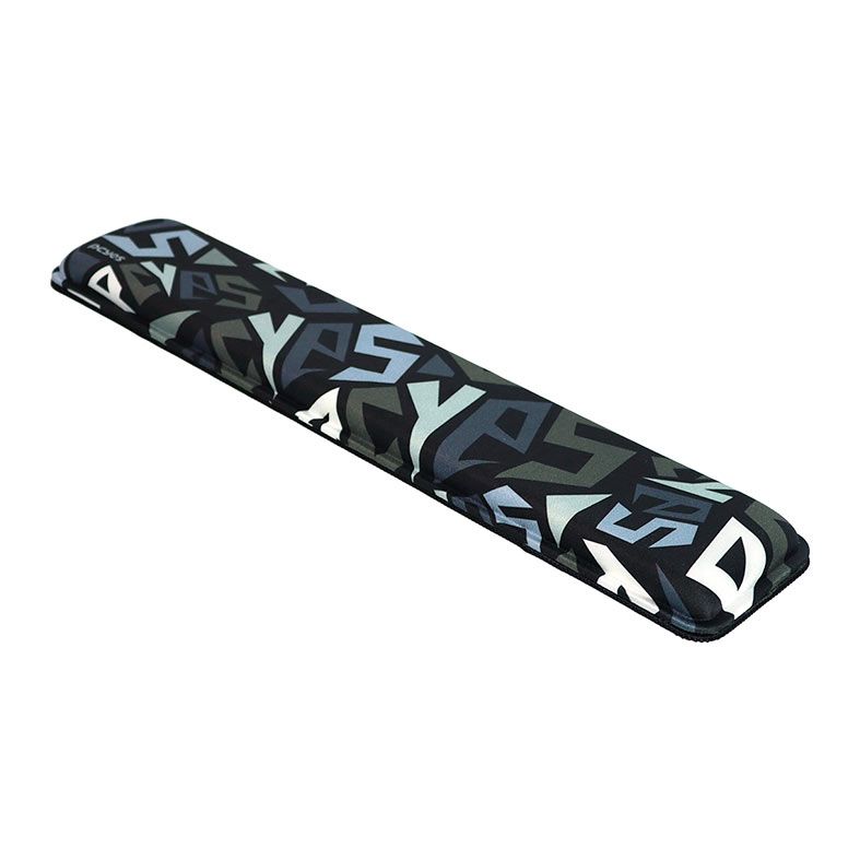Apoio de Pulso PCYES Signature Edition, 450x93x25mm, Black Vulcan, WRSBV