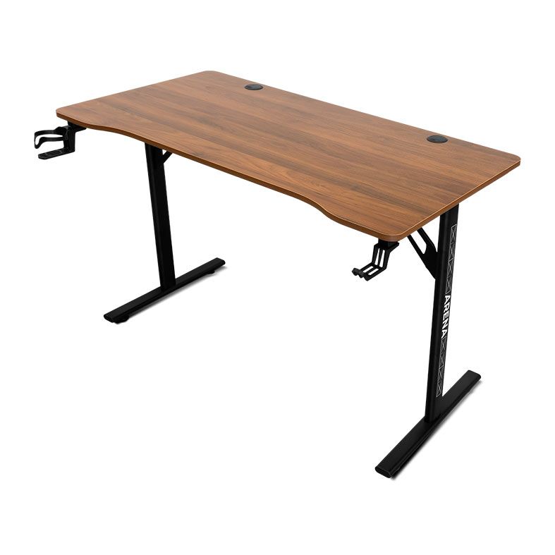 Mesa Gamer Weishi Arena, 120cm, Tampo em MDF, Nogueira Clara, WS-ARENA-1003-120WD